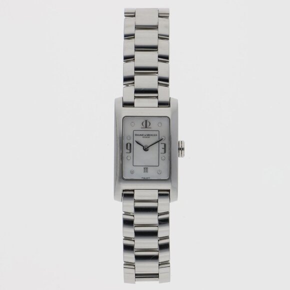 Baume & Mercier Diamant White Shell SS QZ - Picture 9 of 9